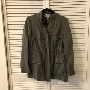 HM Conscious Army Olive Green Utility Jacket